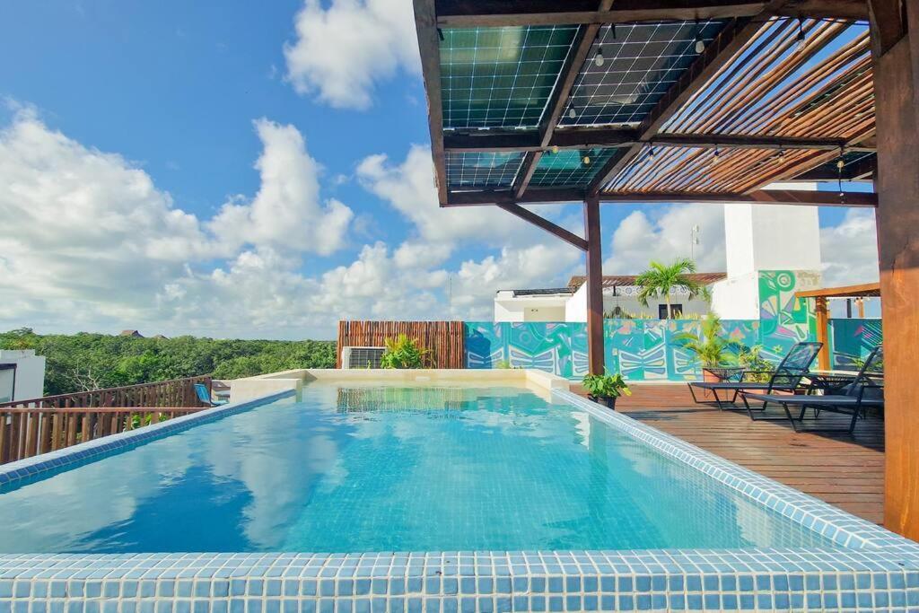 Eco-Friendly And Modern Loft 4 By Noox Leilighet Tulum Eksteriør bilde