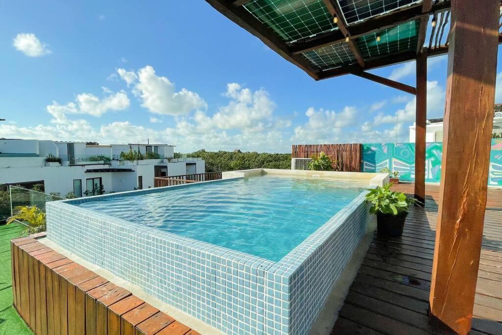 Eco-Friendly And Modern Loft 4 By Noox Leilighet Tulum Eksteriør bilde