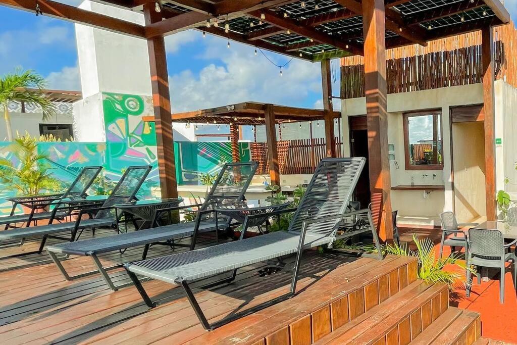 Eco-Friendly And Modern Loft 4 By Noox Leilighet Tulum Eksteriør bilde